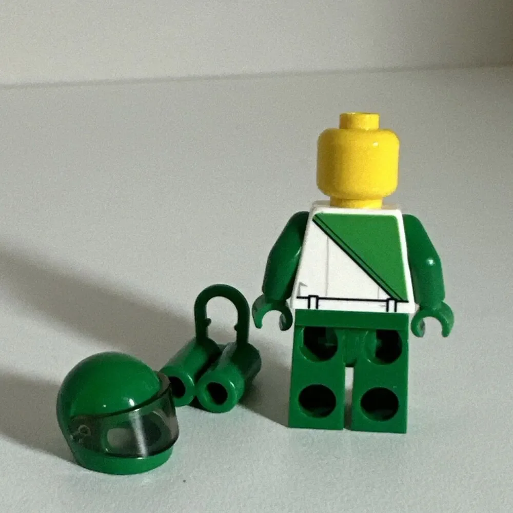 Green Futuron Statue cty0582 City Square Classic Space LEGO® Minifigure Figure